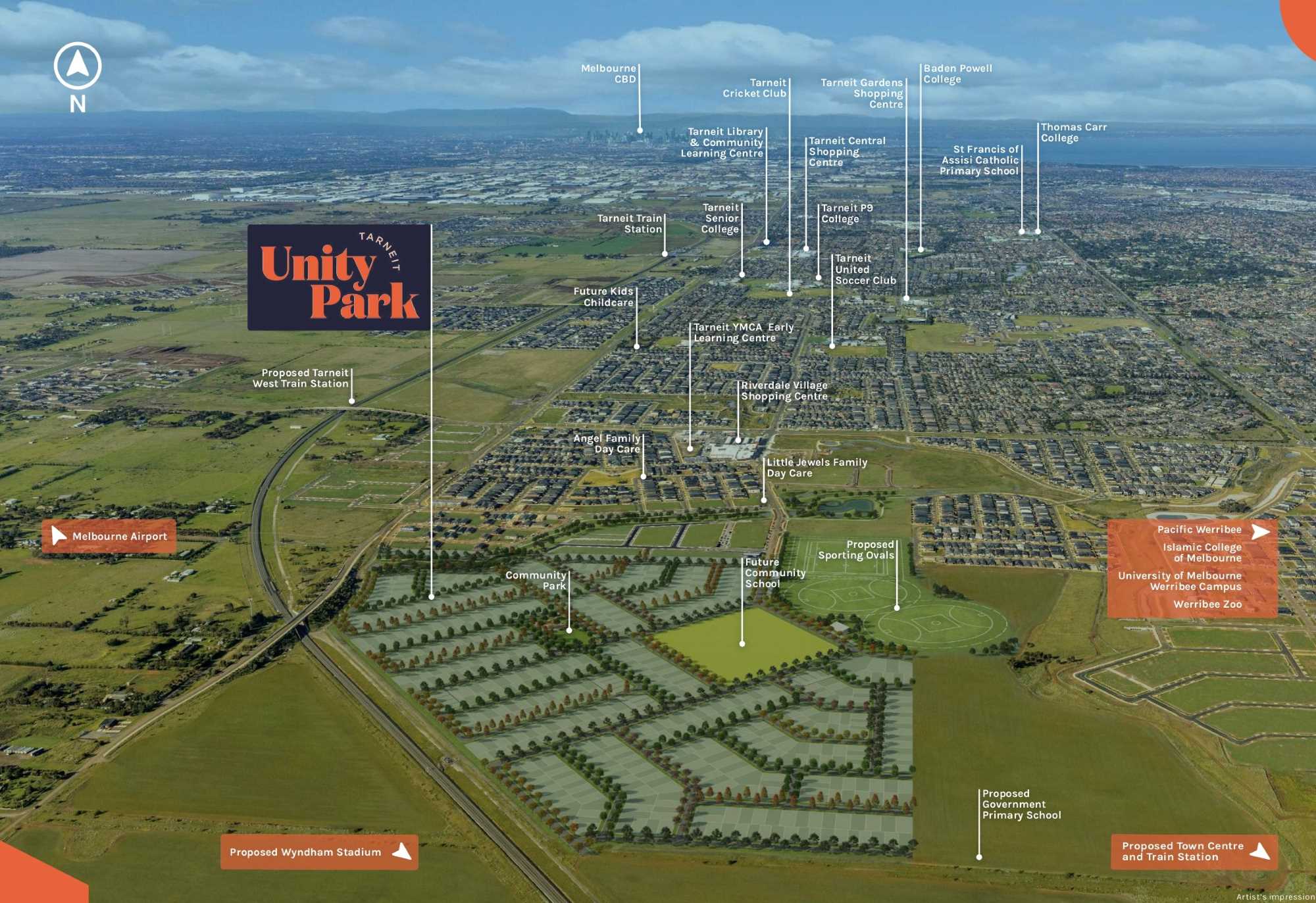 [Land for Sale] Unity Park Estate, Tarneit OpenLot